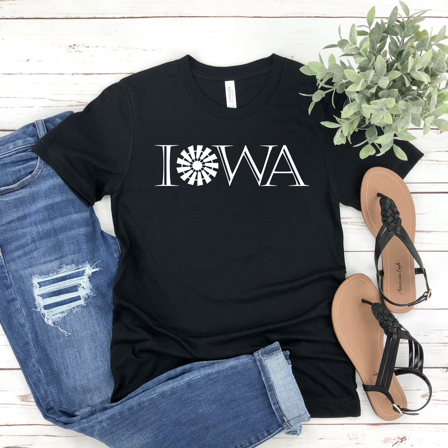 IOWA Windmill Tee or Sweatshirt