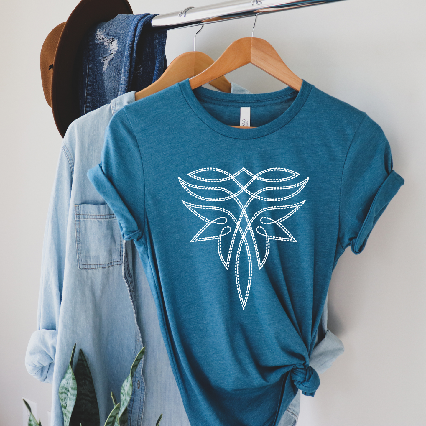 Boot Stitch Tee or Sweatshirt