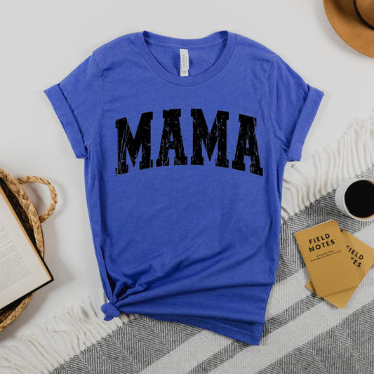 MAMA (distressed, black)