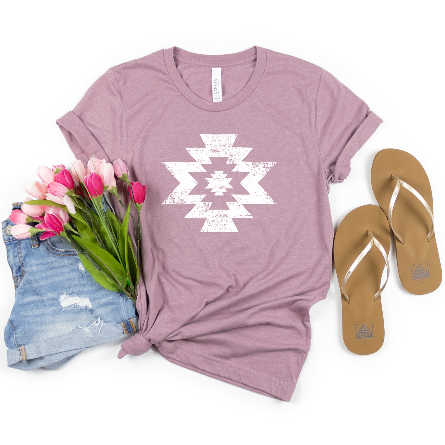 Cozy Tee of the Month (NOVEMBER) Aztec Tee or Sweatshirt- 50% off