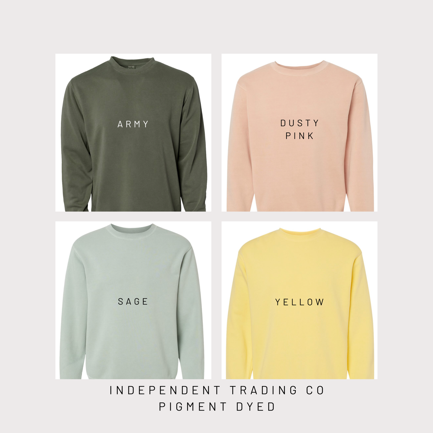 Embroidered "Grandma" Custom Name Sweatshirt