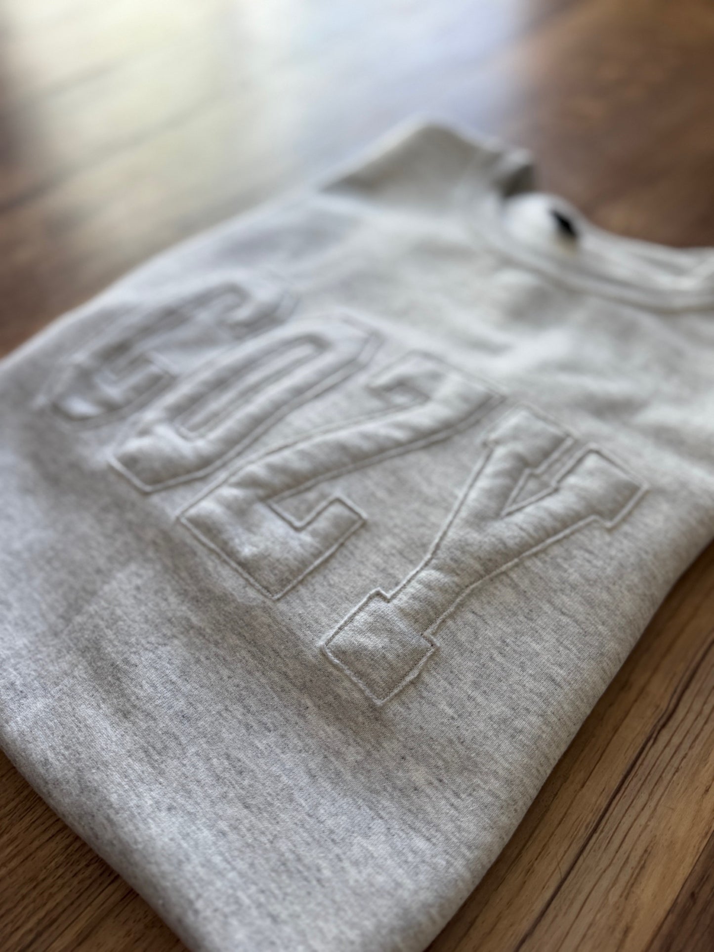 Custom Farm Wife Sweatshirt – Personalized Appliqué Crewneck for Rural Moms